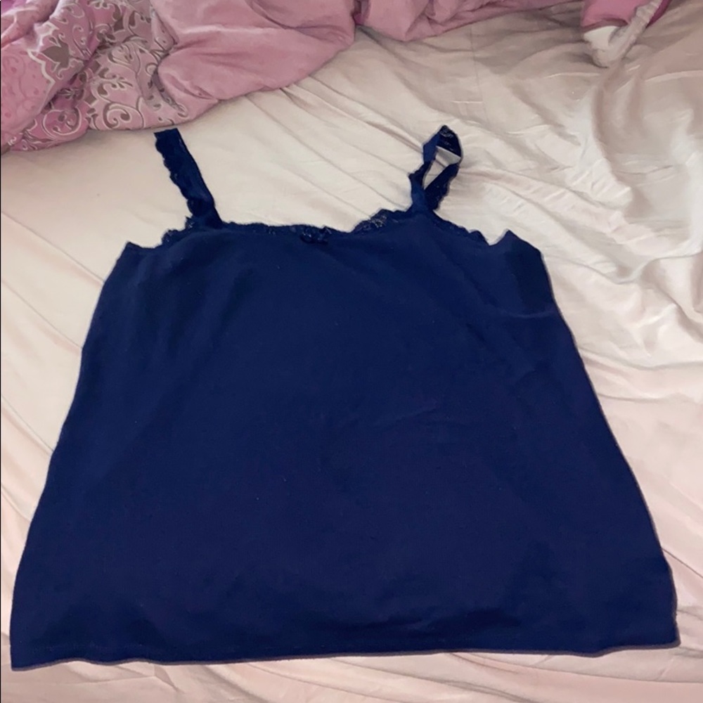 Navy Blue sleep Tank Top